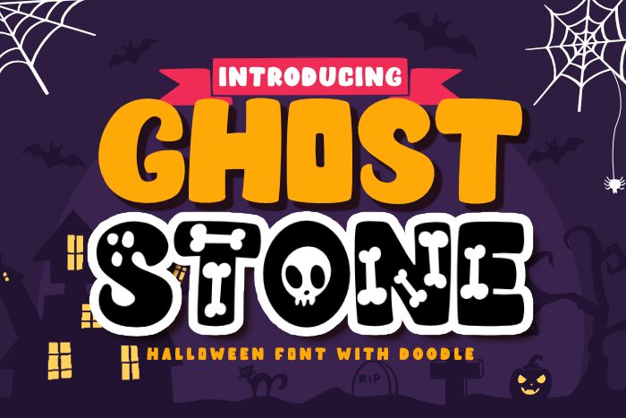 Ghost Stone Schriftart