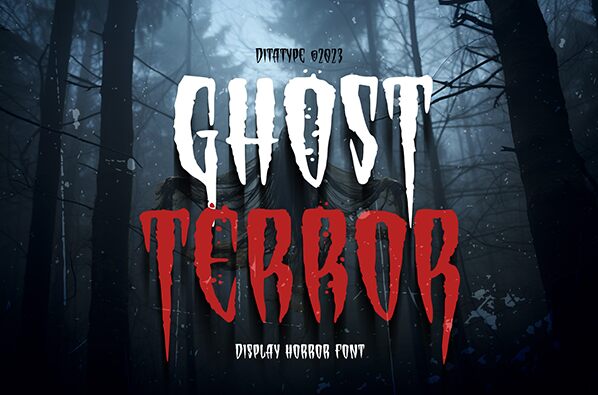 Ghost Terror Czcionka