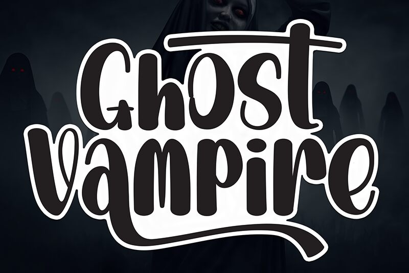Ghost Vampire الخط 