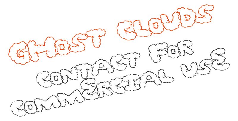 GhostClouds Carattere
