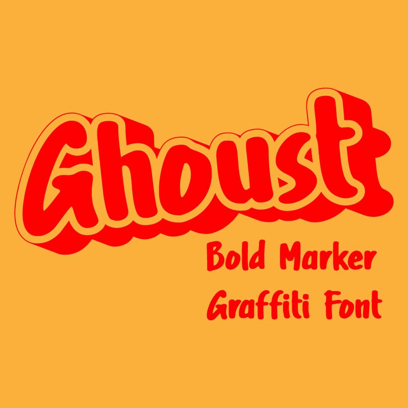 Ghoust Schriftart