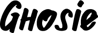 Ghosie demo
