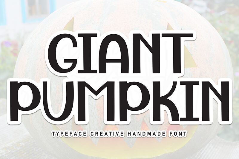 Giant Pumpkin Czcionka