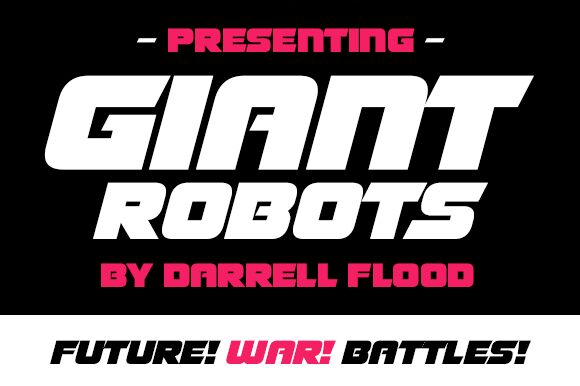 Giant Robots Schriftart