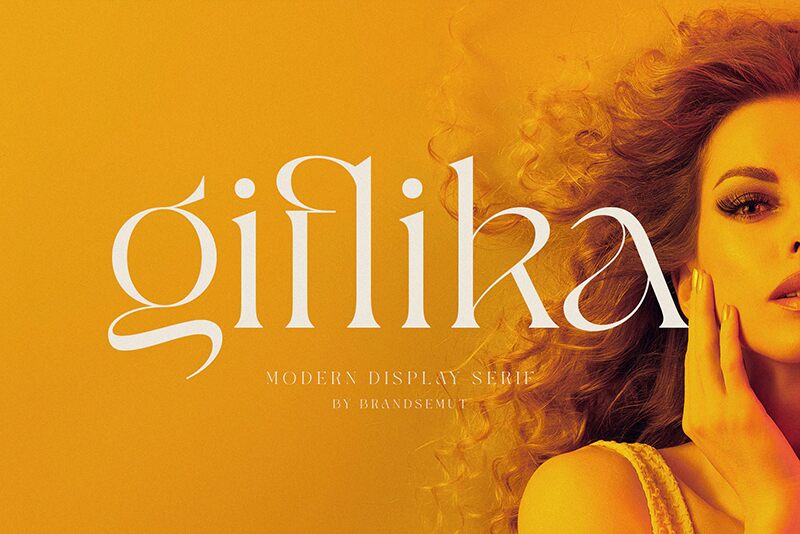 Giflika Schriftart