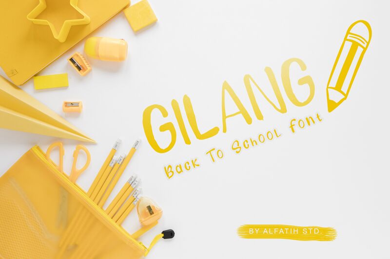 Gilang Шрифт