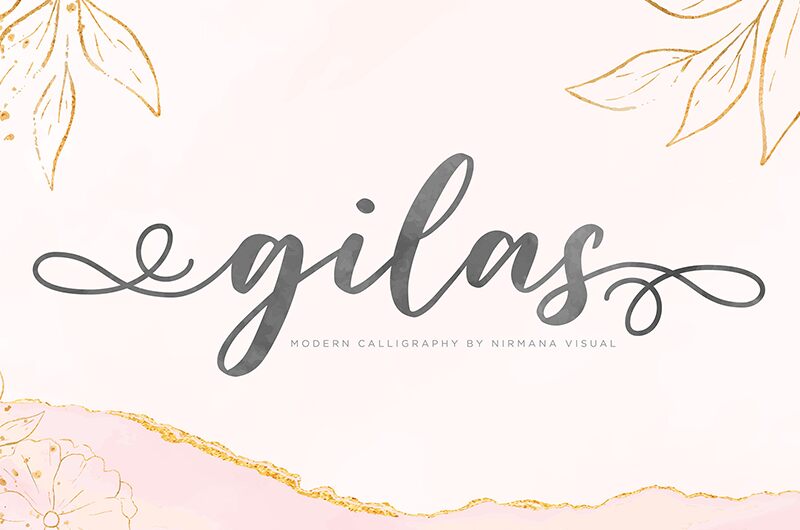 Gilas Schriftart