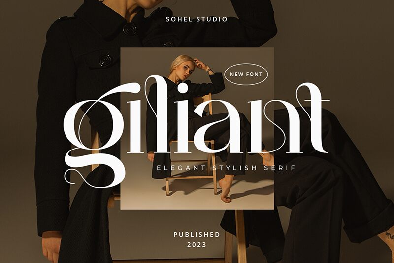 Giliant Schriftart