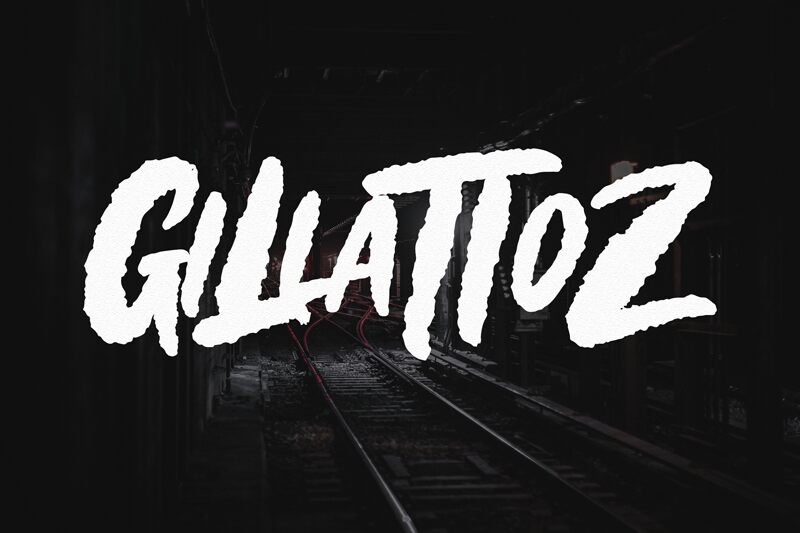 Gillattoz Шрифт