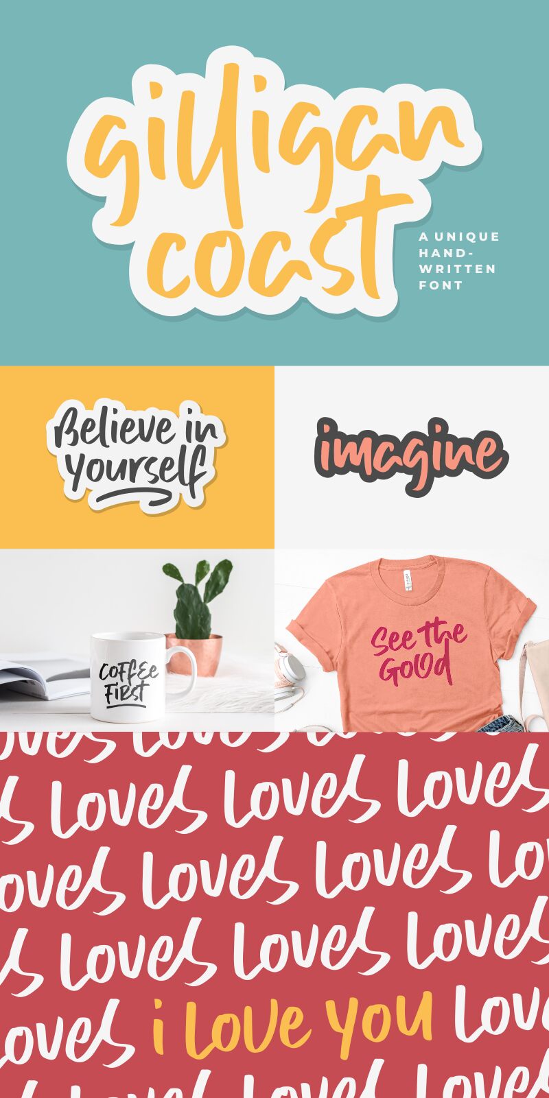 Gilligan Coast Druh písma