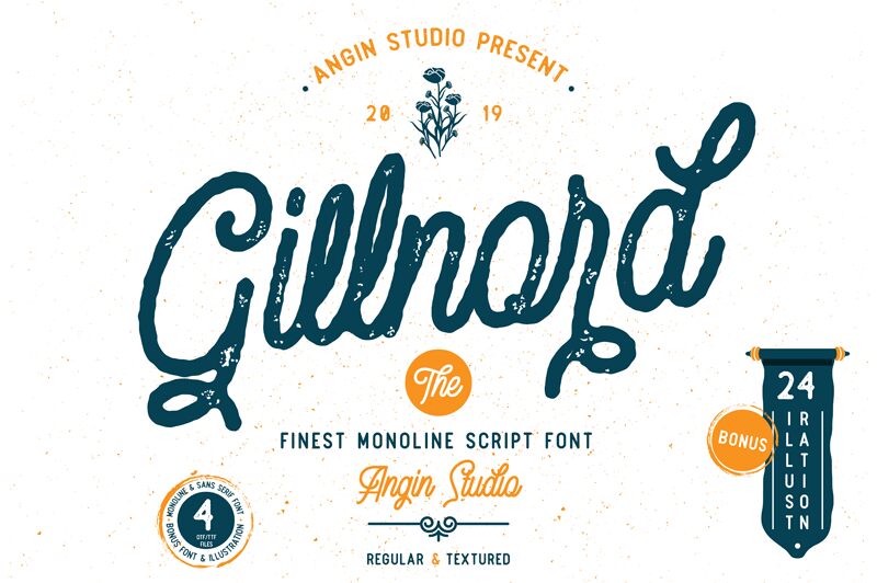 Gillnord フォント