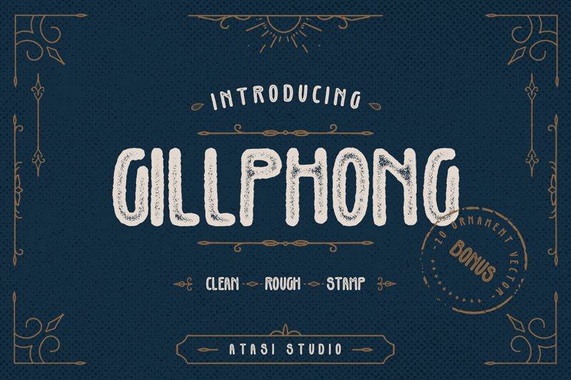 Gillphong Шрифт