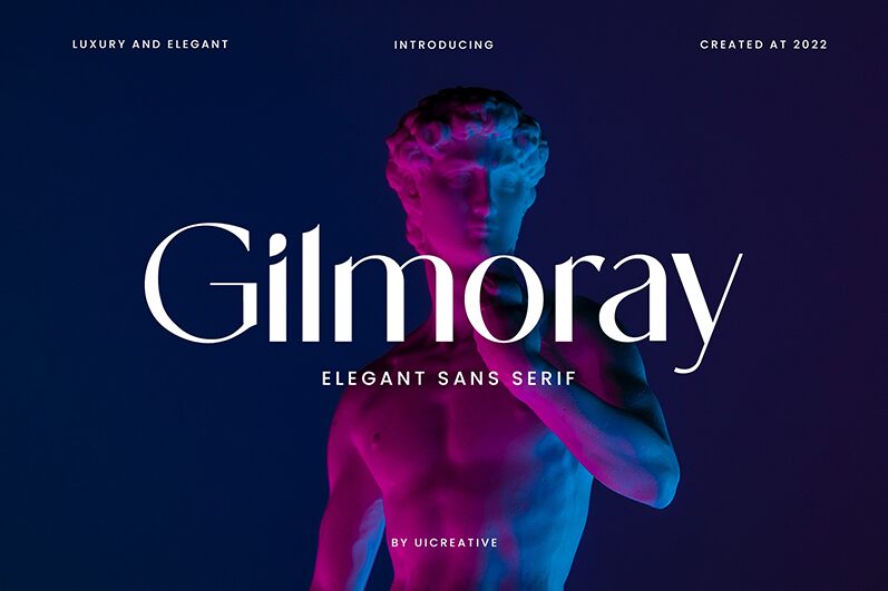Gilmoray Schriftart