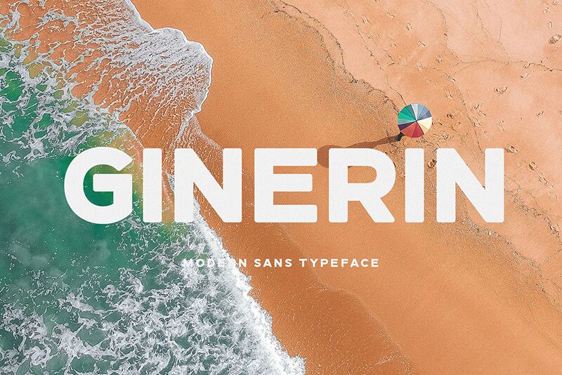 Ginerin Schriftart