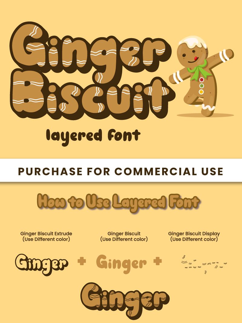 Ginger Biscuit Czcionka