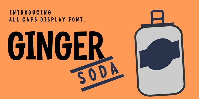 Ginger Soda Schriftart