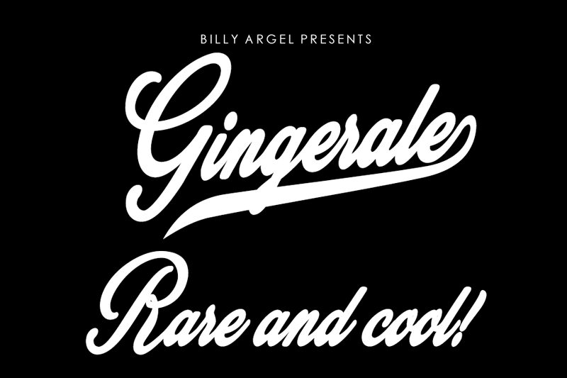 Gingerale Schriftart