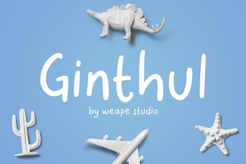 Ginthul Schriftart