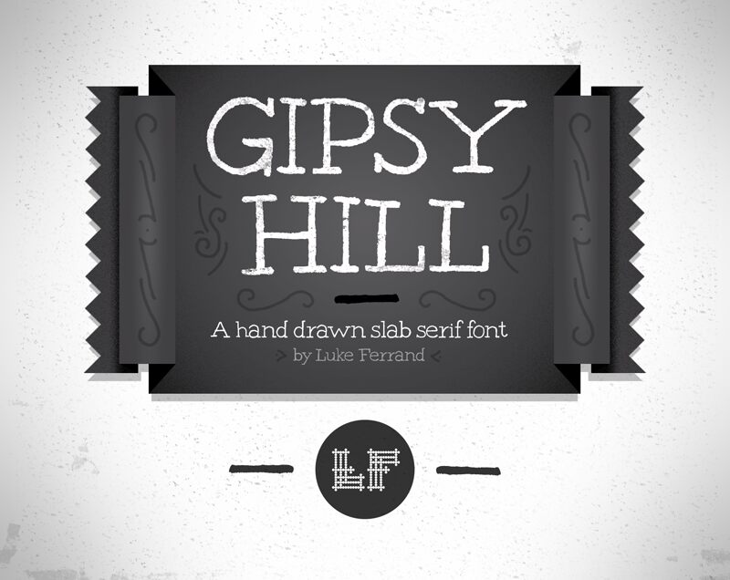 Gipsy Hill Font