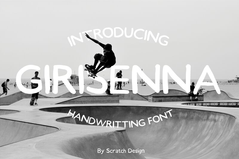 GIRISENNA Schriftart
