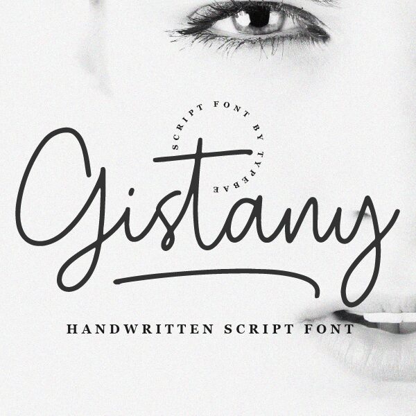 Gistany Schriftart
