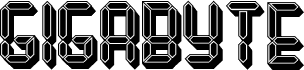 Preview of the Gigabyte Regular font