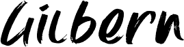 Gilbern PERSONAL USE ONLY! Schriftart