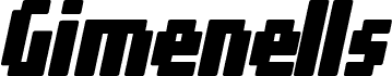 Gimenells Italic