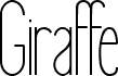 Giraffe Regular
