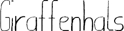 Giraffenhals