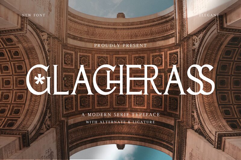 GLACHERASS Font