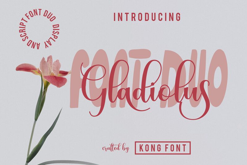 Gladiolus Script Fonte
