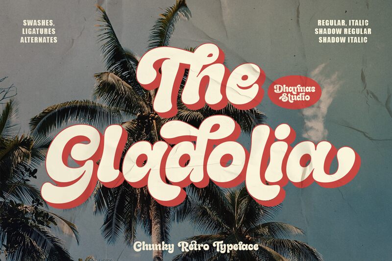 Gladolia Czcionka