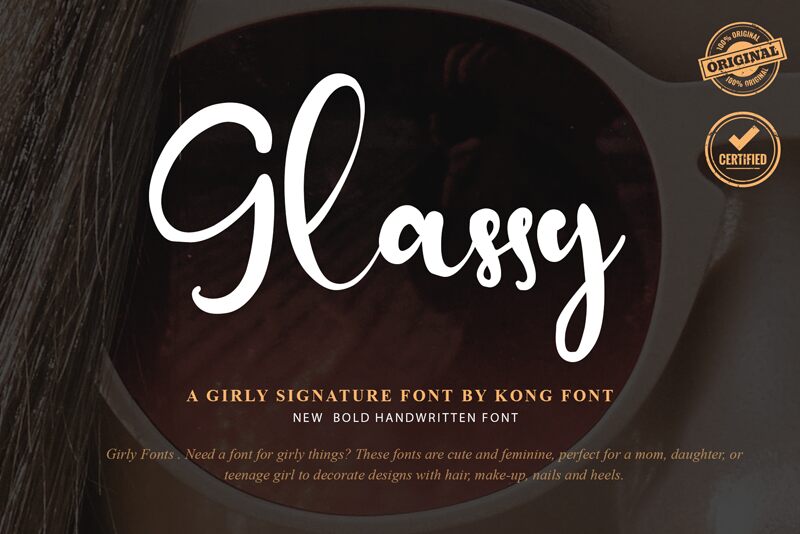 Glassy Carattere