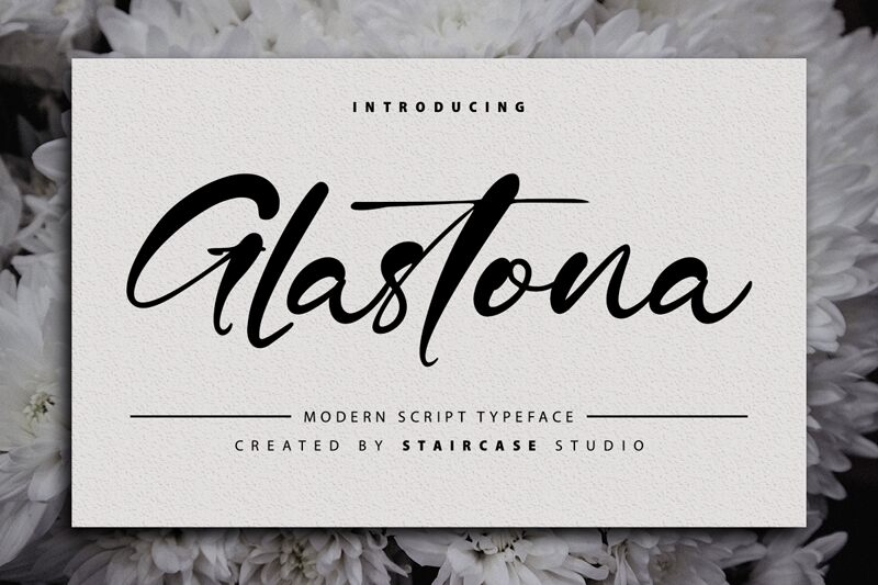 Glastona Carattere