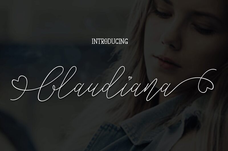 Glaudiana Шрифт