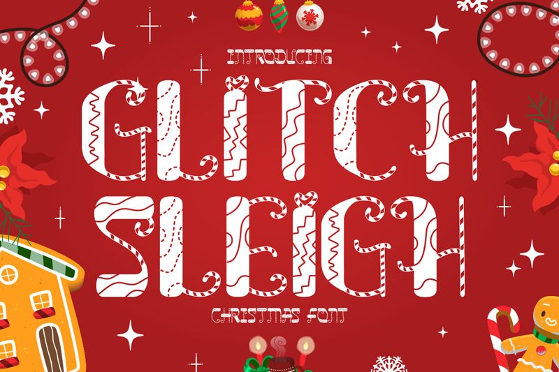 Glitch Sleigh Font