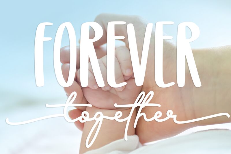 Glitter Winter Script Carattere