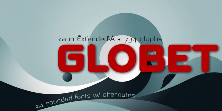 Globet Schriftart