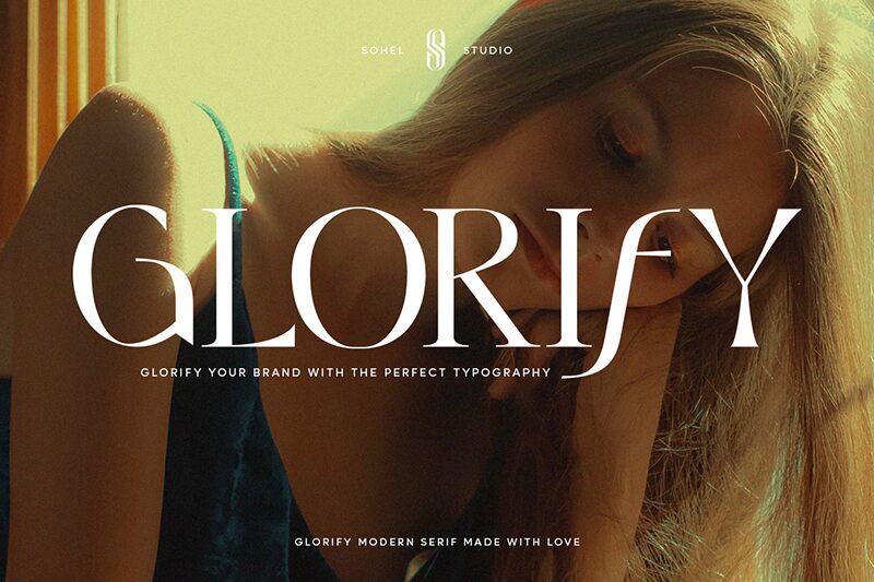 Glorify SH Schriftart