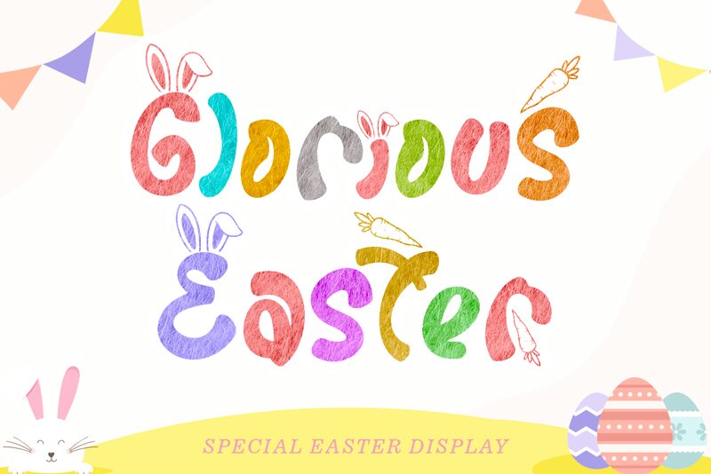 Glorious Easter písmo | Fonts2u.com