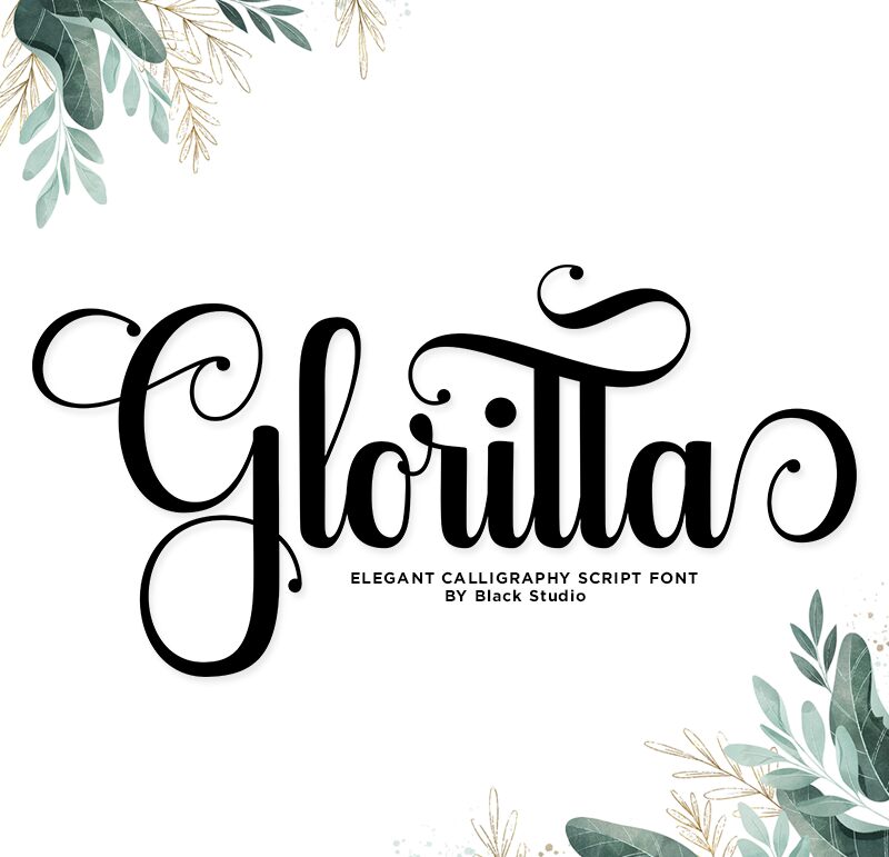 Gloritta Script Schriftart
