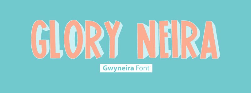 GLORY NEIRA Шрифт