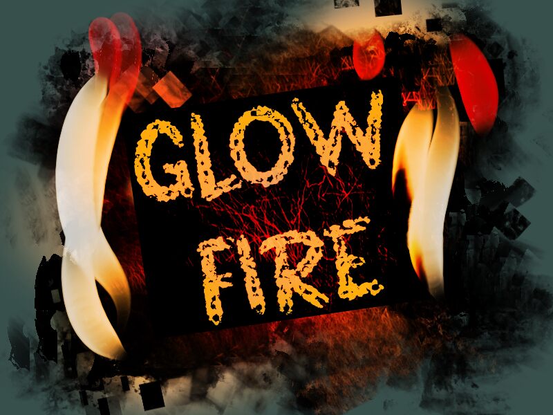 g Glow Fire Druh písma