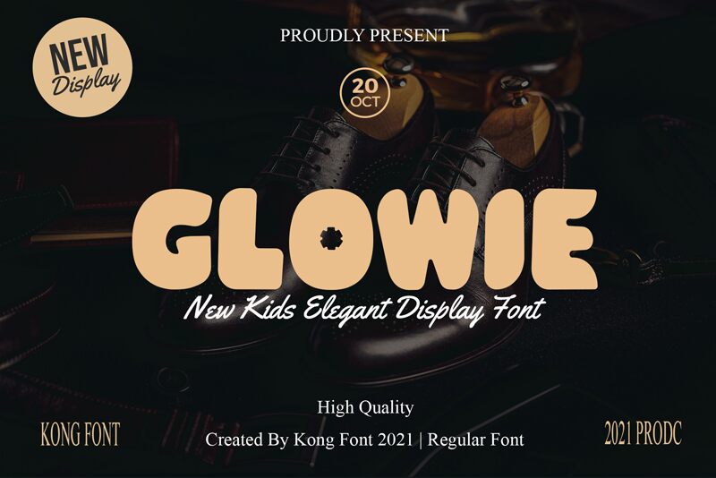 Glowie Schriftart
