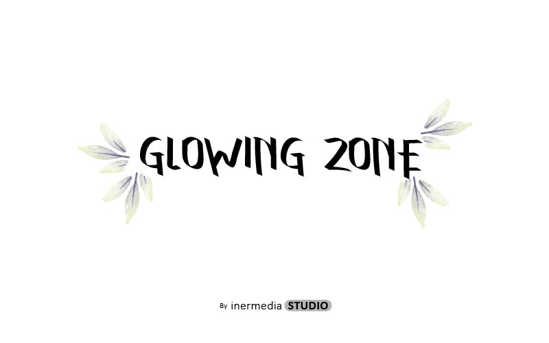 GLOWING  ZONE Schriftart
