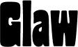 Glaw Typeface Condensed