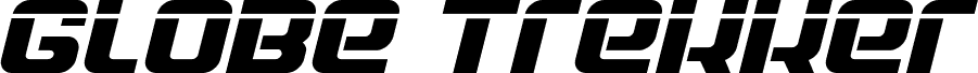 Globe Trekker Laser Italic