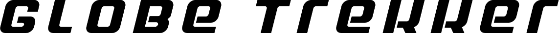 Globe Trekker Title Italic