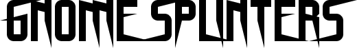 Gnome Splinters Regular